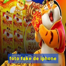 foto fake de iphone